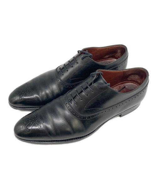 HAND-SEWN WELTED（ハンドソーン・ウェルテッド）HAND-SEWN WELTED (ハンドソーン・ウェルテッド) レザーシューズ ブラック サイズ:8 2/1（約26.5cm）の古着・服飾アイテム