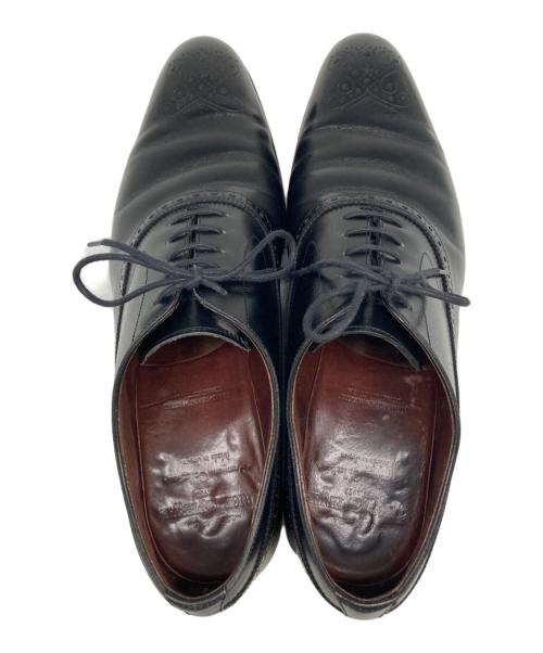 HAND-SEWN WELTED（ハンドソーン・ウェルテッド）HAND-SEWN WELTED (ハンドソーン・ウェルテッド) レザーシューズ ブラック サイズ:8 2/1（約26.5cm）の古着・服飾アイテム