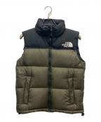 THE NORTH FACEザ ノース フェイス）の古着「ヌプシベスト」｜オリーブブラック