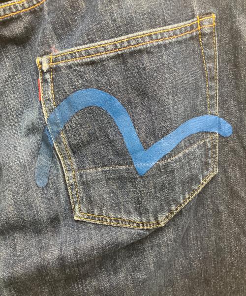 EVISU（エヴィス）EVISU (エヴィス) デニムパンツ インディゴ サイズ:SIZE 96cm (W38)の古着・服飾アイテム
