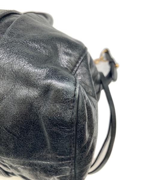 MIU MIU（ミュウミュウ）MIU MIU (ミュウミュウ) 2WAYバッグ ブラックの古着・服飾アイテム