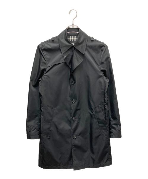 BURBERRY BLACK LABEL（バーバリーブラックレーベル）BURBERRY BLACK LABEL (バーバリーブラックレーベル) トレンチコート ブラック サイズ:SIZE Mの古着・服飾アイテム