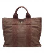 HERMESエルメス）の古着「ハンドバッグPMトートバック」｜ブラウン