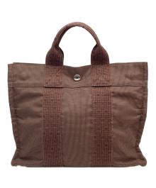 HERMES（エルメス）の古着「ハンドバッグPMトートバック」｜ブラウン