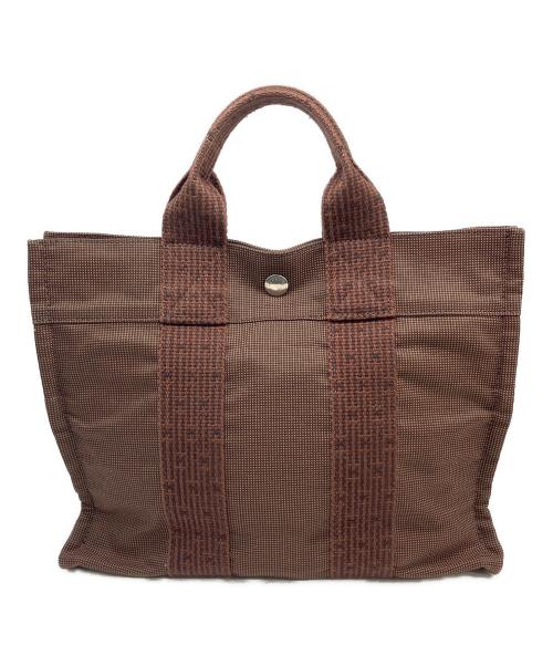 HERMES（エルメス）HERMES (エルメス) ハンドバッグPMトートバック ブラウンの古着・服飾アイテム
