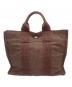 HERMES (エルメス) ハンドバッグPMトートバック ブラウン：23000円