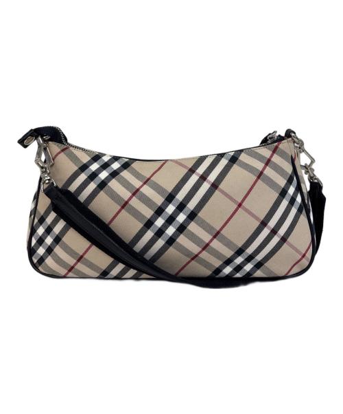 BURBERRY BLUE LABEL（バーバリー ブルー レーベル）BURBERRY BLUE LABEL (バーバリーロンドンブルーレーベル) ワンショルダーバッグ ベージュの古着・服飾アイテム