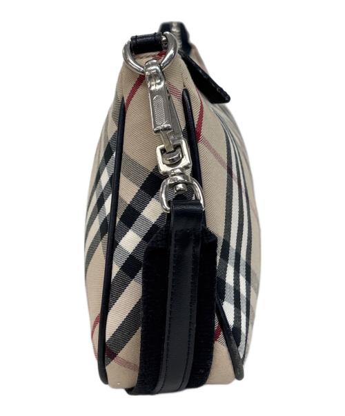BURBERRY BLUE LABEL（バーバリー ブルー レーベル）BURBERRY BLUE LABEL (バーバリーロンドンブルーレーベル) ワンショルダーバッグ ベージュの古着・服飾アイテム