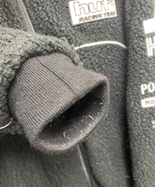 HUF（ハフ）HUF (ハフ) 24AW20POLARTEC RACING FLEECE JACKET ブラック サイズ:Lの古着・服飾アイテム