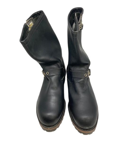 CHIPPEWA（チペワ）CHIPPEWA (チペワ) エンジニアブーツ ブラック サイズ:8 1/2の古着・服飾アイテム