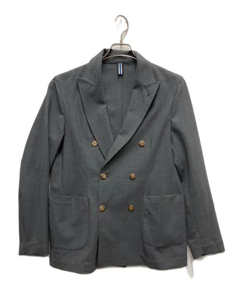 Bagutta（バグッタ）BAGUTTA (バグッタ) テーラードジャケット グレー サイズ:SIZE48の古着・服飾アイテム