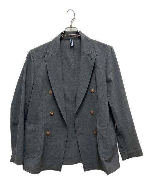 Bagutta（バグッタ）BAGUTTA (バグッタ) テーラードジャケット グレー サイズ:SIZE48の古着・服飾アイテム