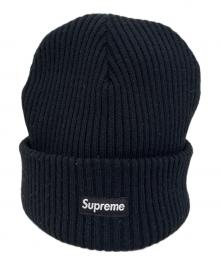 SUPREME（シュプリーム）の古着「ニット帽」｜ブラック