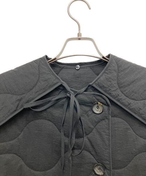 LE CIEL BLEU（ルシェルブルー）LE CIEL BLEU (ルシェルブルー) キルティングコート ブラック サイズ:SIZE 36の古着・服飾アイテム