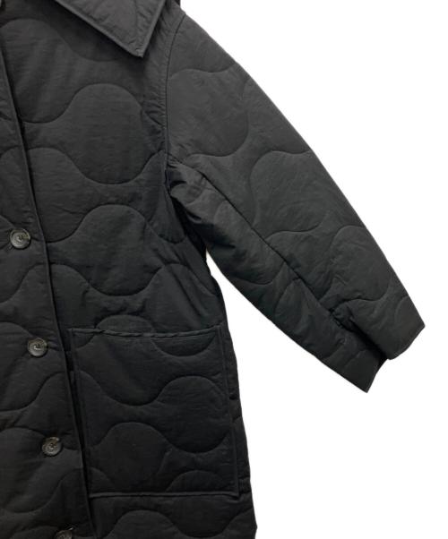 LE CIEL BLEU（ルシェルブルー）LE CIEL BLEU (ルシェルブルー) キルティングコート ブラック サイズ:SIZE 36の古着・服飾アイテム