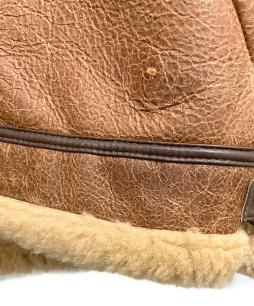 KNIGHT（ナイト）KNIGHT (ナイト) ムートンジャケット ブラウン サイズ:ＳＩＺＥ40の古着・服飾アイテム