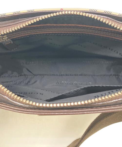 BURBERRY（バーバリー）BURBERRY (バーバリー) ショルダーバッグ ベージュの古着・服飾アイテム