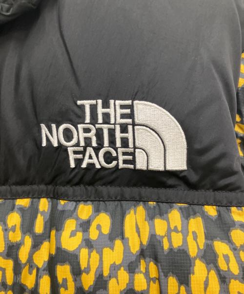 THE NORTH FACE（ザ ノース フェイス）THE NORTH FACE (ザ ノース フェイス) NOVELTY SHORT NUPTSE JACKET ブラック×イエロー サイズ:Lの古着・服飾アイテム