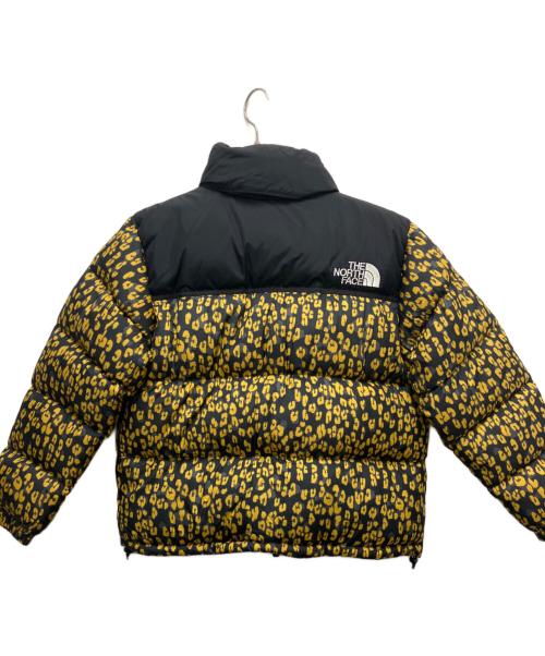 THE NORTH FACE（ザ ノース フェイス）THE NORTH FACE (ザ ノース フェイス) NOVELTY SHORT NUPTSE JACKET ブラック×イエロー サイズ:Lの古着・服飾アイテム