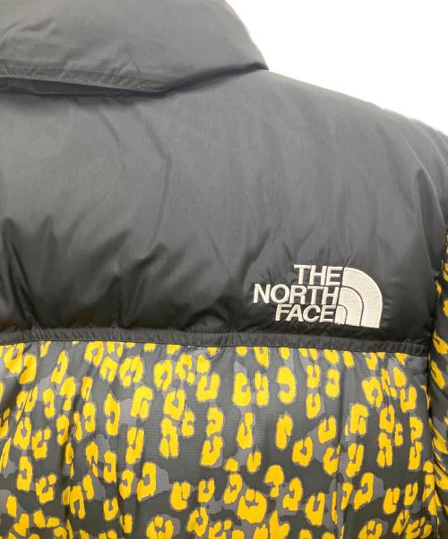 THE NORTH FACE（ザ ノース フェイス）THE NORTH FACE (ザ ノース フェイス) NOVELTY SHORT NUPTSE JACKET ブラック×イエロー サイズ:Lの古着・服飾アイテム