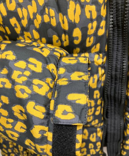 THE NORTH FACE（ザ ノース フェイス）THE NORTH FACE (ザ ノース フェイス) NOVELTY SHORT NUPTSE JACKET ブラック×イエロー サイズ:Lの古着・服飾アイテム