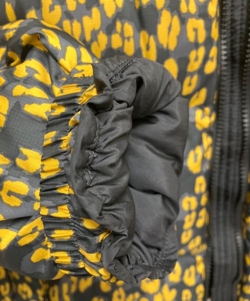 THE NORTH FACE（ザ ノース フェイス）THE NORTH FACE (ザ ノース フェイス) NOVELTY SHORT NUPTSE JACKET ブラック×イエロー サイズ:Lの古着・服飾アイテム