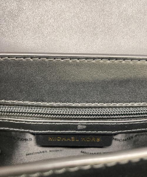 MICHAEL KORS（マイケル・コース）MICHAEL KORS (マイケル・コース) ショルダーバッグ ブラックの古着・服飾アイテム