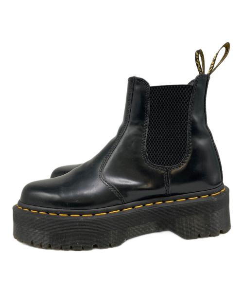 Dr.Martens（ドクターマーチン）Dr.Martens (ドクターマーチン) サイドゴアブーツ ブラック サイズ:5UK（約24.0〜24.5cm）の古着・服飾アイテム
