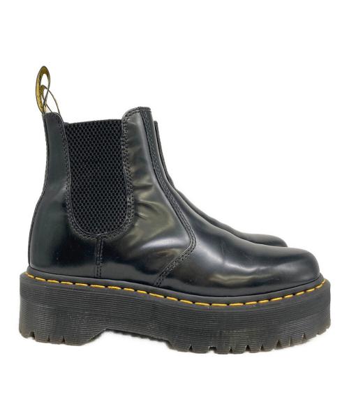 Dr.Martens（ドクターマーチン）Dr.Martens (ドクターマーチン) サイドゴアブーツ ブラック サイズ:5UK（約24.0〜24.5cm）の古着・服飾アイテム