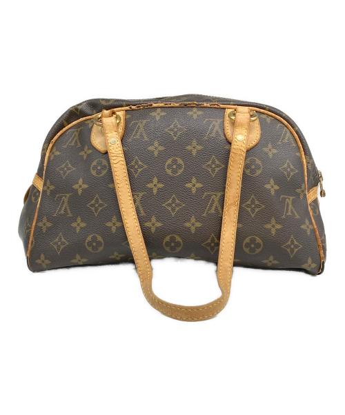 LOUIS VUITTON（ルイ ヴィトン）LOUIS VUITTON (ルイ ヴィトン) ショルダーバッグ モノグラム モントルグイユPM  ブラウンの古着・服飾アイテム