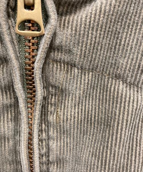 Rocky Mountain FeatherBed（ロッキーマウンテンフェザーベッド）Rocky Mountain FeatherBed (ロッキーマウンテンフェザーベッド) コーデュロイダウンジャケット グレー×イエロー サイズ:SIZE XLの古着・服飾アイテム