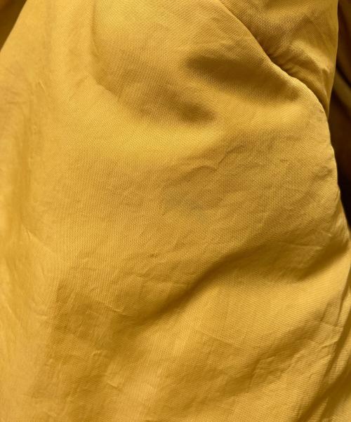 Rocky Mountain FeatherBed（ロッキーマウンテンフェザーベッド）Rocky Mountain FeatherBed (ロッキーマウンテンフェザーベッド) コーデュロイダウンジャケット グレー×イエロー サイズ:SIZE XLの古着・服飾アイテム