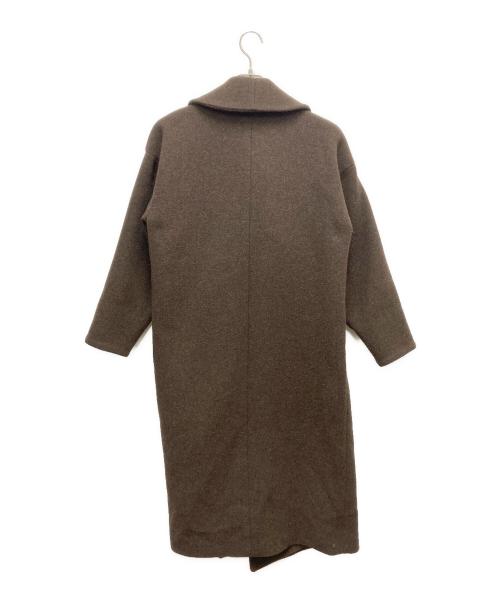RIM.ARK（リムアーク）RIM.ARK (リムアーク) ウールコート ブラウン サイズ:SIZE Sの古着・服飾アイテム