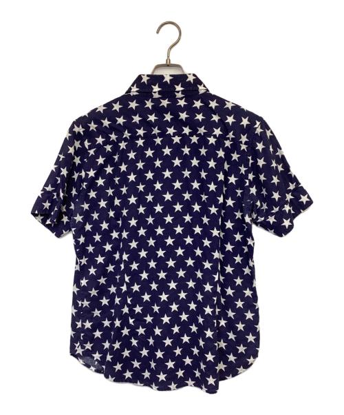 Vivienne Westwood man（ヴィヴィアン ウェストウッド マン）Vivienne Westwood man (ヴィヴィアン ウェストウッド マン) 半袖シャツ ネイビー サイズ:46の古着・服飾アイテム