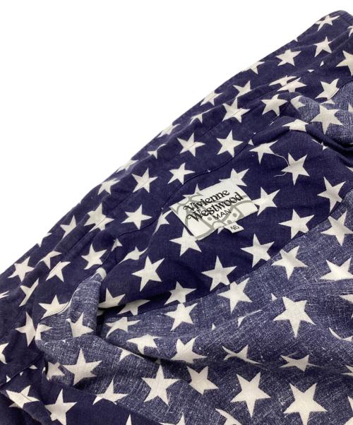 Vivienne Westwood man（ヴィヴィアン ウェストウッド マン）Vivienne Westwood man (ヴィヴィアン ウェストウッド マン) 半袖シャツ ネイビー サイズ:46の古着・服飾アイテム
