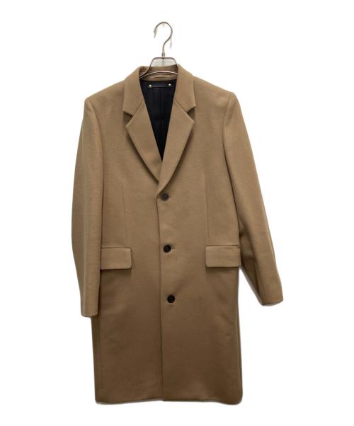 PAUL SMITH（ポールスミス）PAUL SMITH (ポールスミス) BEAVER MELTON SINGLE CHESTER COAT カーキ サイズ:Mの古着・服飾アイテム