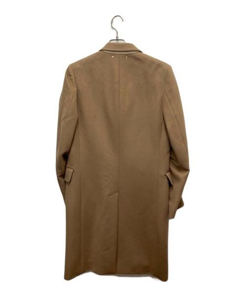 PAUL SMITH（ポールスミス）PAUL SMITH (ポールスミス) BEAVER MELTON SINGLE CHESTER COAT カーキ サイズ:Mの古着・服飾アイテム