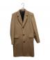 PAUL SMITH（ポールスミス）の古着「BEAVER MELTON SINGLE CHESTER COAT」｜カーキ