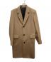 PAUL SMITH (ポールスミス) BEAVER MELTON SINGLE CHESTER COAT カーキ サイズ:M：11000円