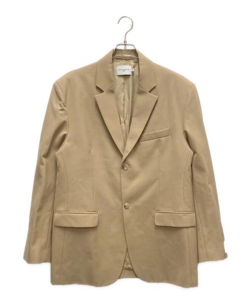 maison kitsune（メゾンキツネ）maison kitsune (メゾンキツネ) テーラードジャケット カーキ サイズ:SIZE48（約Lサイズ）の古着・服飾アイテム