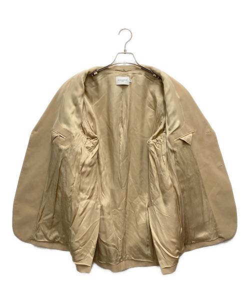 maison kitsune（メゾンキツネ）maison kitsune (メゾンキツネ) テーラードジャケット カーキ サイズ:SIZE48（約Lサイズ）の古着・服飾アイテム