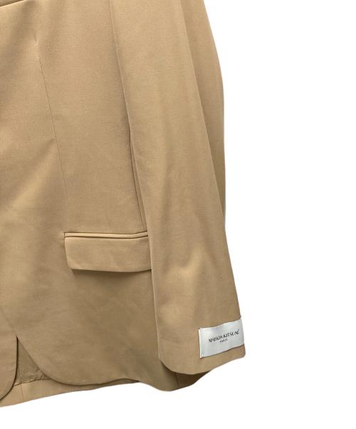 maison kitsune（メゾンキツネ）maison kitsune (メゾンキツネ) テーラードジャケット カーキ サイズ:SIZE48（約Lサイズ）の古着・服飾アイテム