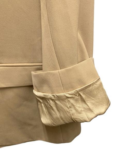 maison kitsune（メゾンキツネ）maison kitsune (メゾンキツネ) テーラードジャケット カーキ サイズ:SIZE48（約Lサイズ）の古着・服飾アイテム