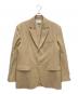 maison kitsune（メゾンキツネ）の古着「テーラードジャケット」｜カーキ