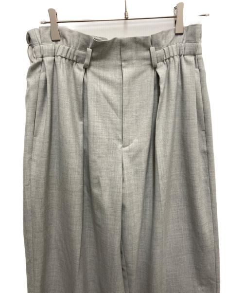 ebure（エブール）ebure (エブール) ワイドパンツ ライトグレー サイズ:Mの古着・服飾アイテム