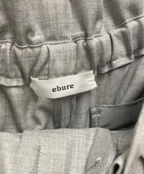 ebure（エブール）ebure (エブール) ワイドパンツ ライトグレー サイズ:Mの古着・服飾アイテム