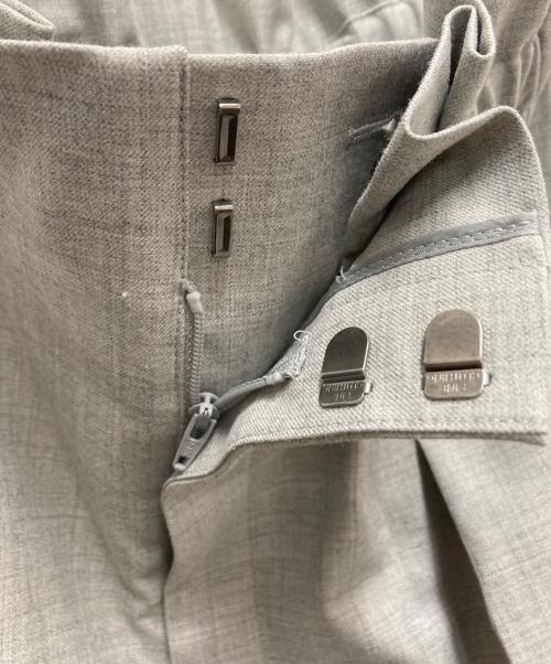 ebure（エブール）ebure (エブール) ワイドパンツ ライトグレー サイズ:Mの古着・服飾アイテム