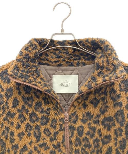 gold（ゴールド）gold (ゴールド) ボアジャケット ブラウン サイズ:SIZE Mの古着・服飾アイテム