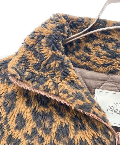 gold（ゴールド）gold (ゴールド) ボアジャケット ブラウン サイズ:SIZE Mの古着・服飾アイテム