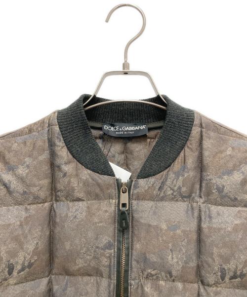 DOLCE & GABBANA（ドルチェ＆ガッバーナ）DOLCE & GABBANA (ドルチェ＆ガッバーナ) ブルゾン ブラウン サイズ:SIZE44（約XS~S）の古着・服飾アイテム